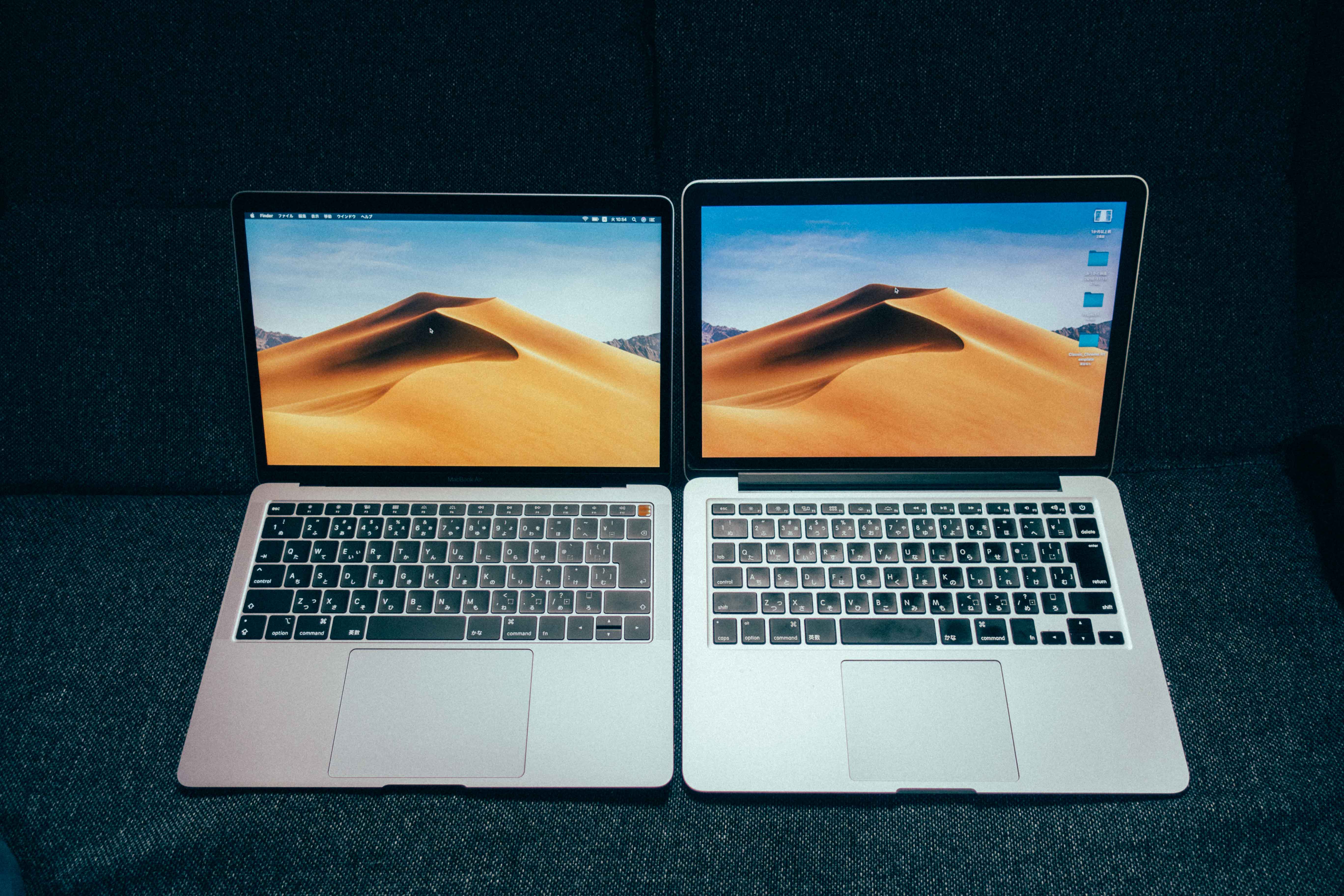 MacBook AirとMacBook Pro