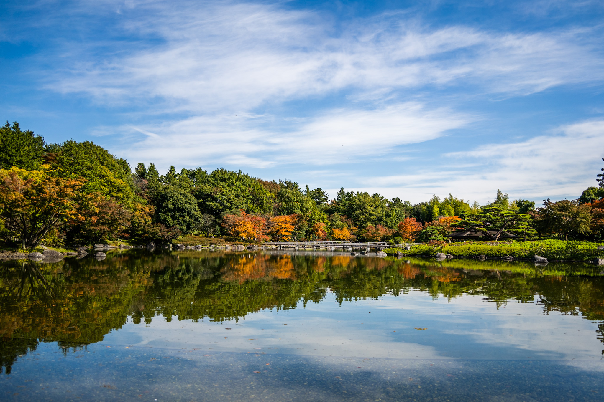 日本庭園パキッと現像