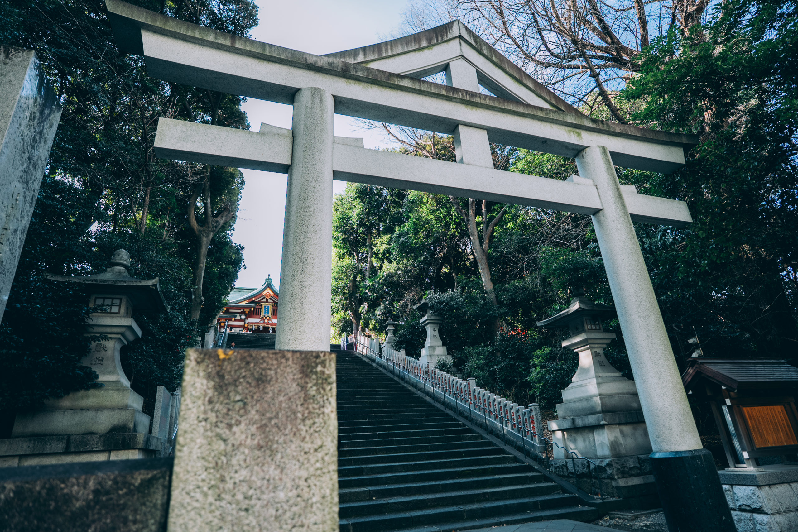 日枝神社の鳥居